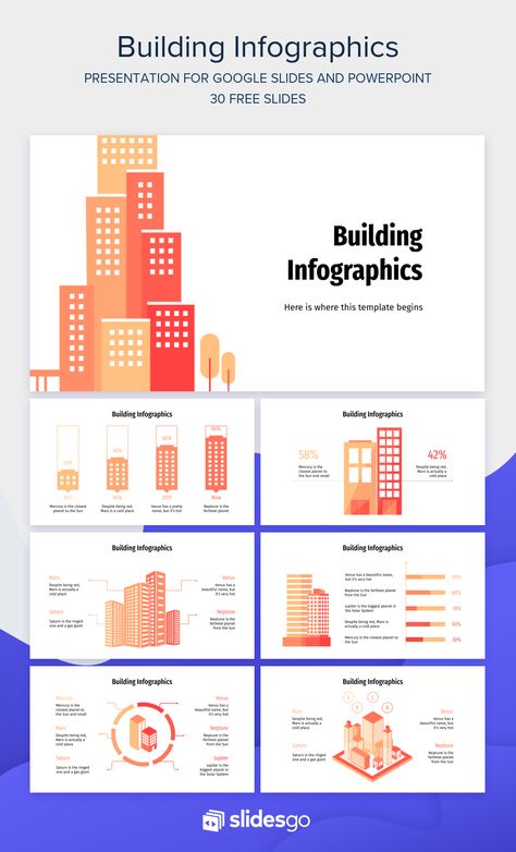 Building Infographic, Templates For School, Data Presentation, Donut Chart, Boy Meets World Quotes, Info Poster, Casual Weekend Style, Data Design, Business Powerpoint Presentation