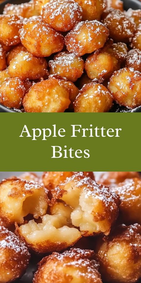 As I prepared the apple fritter bites on a cozy Sunday, the sweet aroma filled our home, sparking laughter with my kids. My partner joined in, reminiscing about family gatherings, making it a heartwarming moment of togetherness and joy. Baked Apple Fritter, Halloween Treat Board, Apple Fritter Bites, Baked Apple Fritters, Apple Fritter, Baked Apple, Baked Treats, Apple Fritters, Easiest Apples