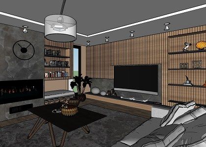 Free 3D Models - LIVING ROOM - LIVING ROOM & VISOPT - by arber cungu Sketchup Design Interior, Living Room 3d Warehouse, Living Room Render, Sketchup Model Interior, 3d Room, Living Room Elevation, Classical Living Room, 3d Living Room, Dining Room Design Luxury