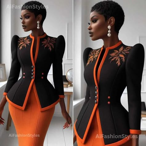 AiFashion Design | #workwearstyle | Instagram Corporate Dress, Mode Kimono, Woman Suit, Stylish Work Attire, Woman Suit Fashion, Classy Dress Outfits, Classy Work Outfits, Stylish Work Outfits, Workwear Fashion