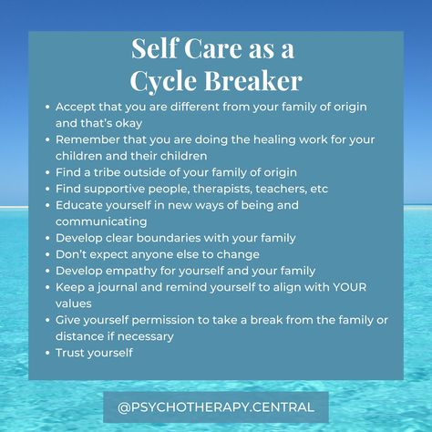 Generation Cycle Breaker, Cycle Breakers, Coping Toolbox, Cycle Breaker, Chain Breaker, Family Of Origin, Understanding Emotions, Mental Health Facts, Mental Health Therapy