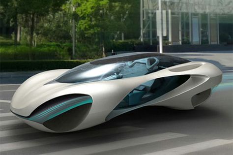 Taihoo 2046 Concept Car by Hao Huang Car concept Design. Vehicle For The Future Futuristic Cars Design, Future Transportation, Auto Design, Flying Car, Foose, Concept Car Design, Big Car, Yanko Design, Concept Car