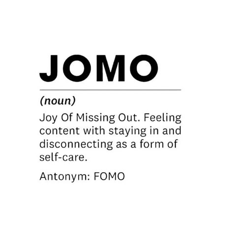 Face card friday. Which slide is your fav? Jomo Joy Of Missing Out Quotes, The Joy Of Missing Out, Joy Of Missing Out Quotes, Joy Of Missing Out, Anti Quotes, Unforgettable Tattoo, Sarcastic Words, Words Definitions, Unique Words Definitions