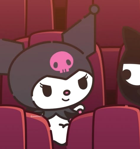 kuromi and badtz maru Kuromi Core, Blurry Boy Pics, Arte Monster High, Duos Icons, Badtz Maru, Hello Kitty Art, Tom Holland Spiderman, Cute Texts For Him, Anime Pixel Art