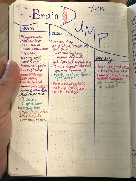 My favorite page: Brain Dump! A place for anything i’m worried about forgetting, or feels overwhelming. Dump, enjoy whatever is going on, know I will revisit and remember later. Brain Dump Journal Page, Mind Dump Journal, Dump Journal, Writing Journal Ideas, Mind Dump, Study Stuff, Dump Ideas, Study Techniques, Aesthetic Notes