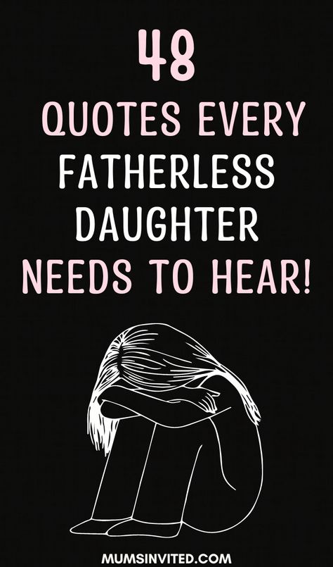 Relatable Father's Day quotes for those raised without a dad. Fatherless daughters & sons, single moms - find comfort in candid words that capture the void left by an absent father. Short, aesthetic quotes acknowledging the pain of a deadbeat dad or the grief of losing a father too soon. Remember, your feelings are valid. For adults seeking connection this Father's Day. Absent father quotes sons. Absent dad quotes. Deadbeat dad quotes. Absent father quotes daughters feelings.Father issues quotes Daughter Without Father Quotes, Losing Father Quotes Daughter, Daughter Who Lost Her Father Quotes, Absent Father Quotes Sons, Fatherless Quotes, Griefing Your Dad Quotes, Losing A Father Quotes, Losing Your Dad Quotes Daughters, Absent Father Quotes Daughters