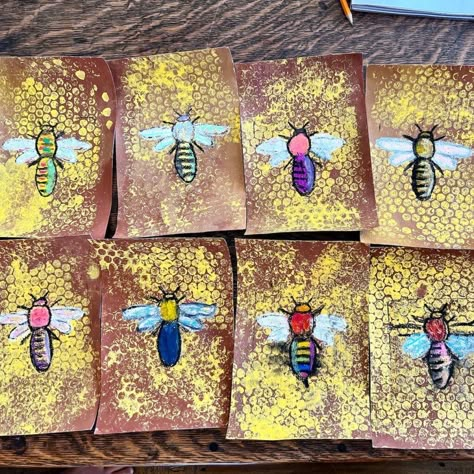 Life Cycle Art Projects For Kids, Homeschool Homestead, Bees Craft, Bee Utiful, All About Bees, Bee Activities, Mini Beasts, Yellow Crafts, First Grade Art