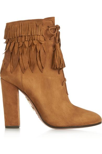 New York Spring/Summer 16 Fashion Week | Blank Itinerary Combat Boots Knee High, Women's Combat Boots, Fringe Cowboy Boots, Plus Size Boots, Chunky Heel Ankle Boots, Oversize Pullover, Women's Casual Shoes, Chunky Heel Shoes, Brown Suede Boots