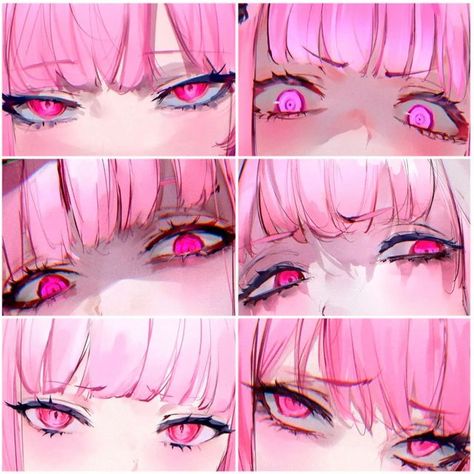 Drawing Expressions, Arte Sketchbook, Anime Eye Drawing, Anime Drawings Tutorials, Anime Eyes, 영감을 주는 캐릭터, Art Tutorials Drawing, Anime Poses Reference, Digital Art Tutorial