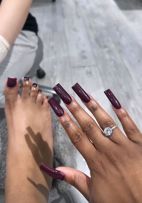 Acrylic Nails And Toes Matching, Nails And Toes Matching, Acrylic Nails And Toes, Hard Nails, Drip Nails, Work Nails, Dope Nail Designs, Nails And Toes, Long Acrylic Nails Coffin