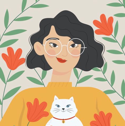 Getting Paid to Draw - the business of illustration Explore Illustration, Digital Portrait Illustration, Cat Art Illustration, Creative Illustration, Happy Art, Cats Illustration, Plant Illustration, Beauty Standards, Art Drawings For Kids