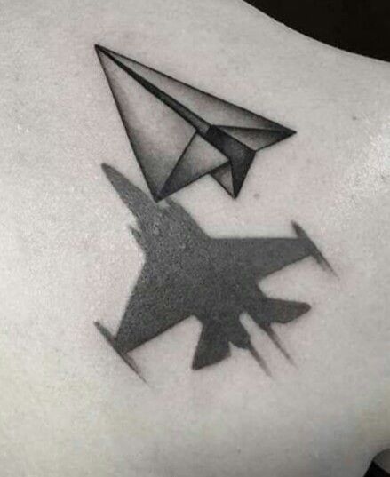 Plane Drawing, Airplane Drawing, Small Tattoos For Guys, 웃긴 사진, Paper Plane, Tattoo Design Drawings, Book Art Drawings, Cool Art Drawings, Art Sketchbook