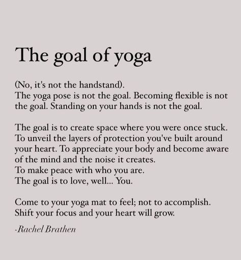 The Goal Of Yoga, Yoga Is For Everyone, Yoga Practice Quotes Inspiration, What Is Yoga Quote, Yoga Quotes For New Year, Yoga Is Quotes, Yoga Morning Quotes, Yoga Phrases Quotes, Becoming A Yoga Teacher