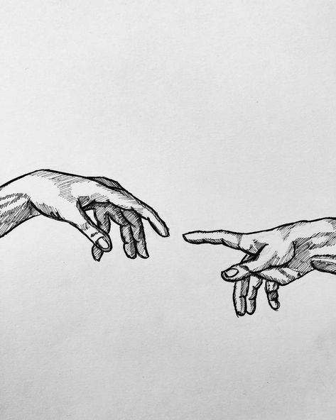 Adam Hands Drawing, Hands Tattoo Drawing, 3d Tipografi, Harry Styles Hands, Minimal Tattoo Ideas, Hands Tattoo, Hands Drawing, Gothic Tattoo, Drawing Style