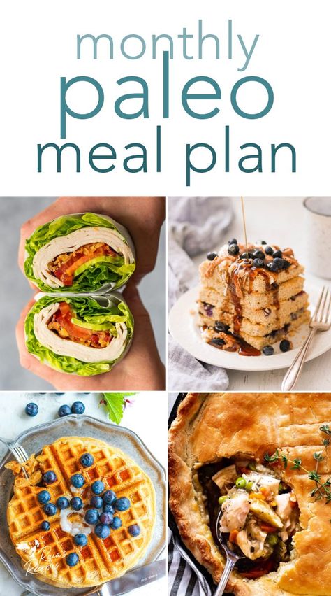 Paleo Meals For Two, Paleo Breakfast Prep, Paleo Lunches For Work, Minimal Recipes, Gundry Recipes, Aip Meals, 1200 Calorie Diet Meal Plans, Sweet Potato Smoothie, Paleo Diet Meal Plan