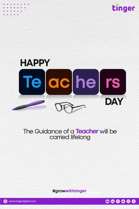 happy teacher's day #teach #instagram #piccputrajaya #surprisedeliveryserikembangan #surprisedeliverydengkil #surprisedeliverybangi #hadiahistimewa Teachers Day Digital Marketing, Teachers Day Graphic Design, Teachers Day Social Media Post, Tinger Digital, Graphic Design Teacher, Teachers Day Poster, World Teacher Day, Website Banner Design, Education Banner