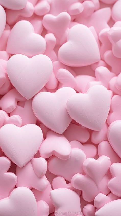 Aesthetic hearts wallpaper confectionery backgrounds candy. | premium image by rawpixel.com / Darakoon Jaktreemongkol Pink Candy Background, Pink Love Heart Wallpaper, Candy Pink Aesthetic, Backgrounds Heart, Iphone Spring Wallpaper, Aesthetic Hearts, Candy Wallpaper, Candy Background, Heart Aesthetic