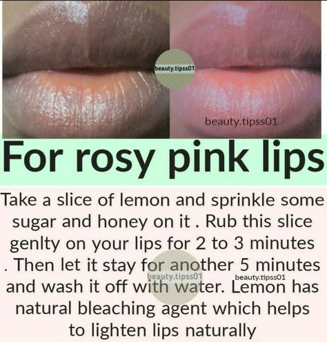 For Pink Lips, Natural Skin Care Ingredients, Skin Face Mask, Garden Remedies, Clear Skin Face, Natural Skin Care Remedies, Clear Healthy Skin, Natural Face Skin Care, Tips For Glowing Skin