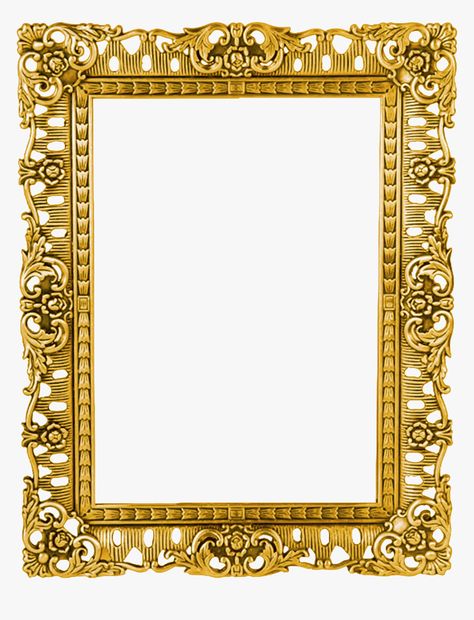 Picture Frame Template, Philippine Map, Ornate Picture Frame, Minnie Mouse Balloons, Frames Pictures, Ornate Frames, Digital Border, Gold Photo Frames, Frame Download