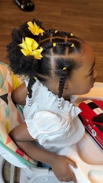 Cute Styles For Little Black Girls Hair Curly, One Year Old Girl Hairstyles Black, Hairstyles For Short Hair Kids Easy, Cute Little Mixed Girl Hair Styles, Hairstyle For Toddler Girl Black, Black Toddler Hairstyles Girl Short 4c, Mixed Girl Hairstyles Toddler, Hairstyle For Black Toddler Girl, Hairstyles For 2 Year Girl Black