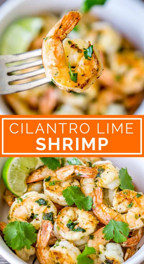 Shrimp With Cilantro Lime Rice, Cilantro Lime Shrimp Marinade, Cilantro Lime Rice With Shrimp, Cilantro Lime Rice And Shrimp, Garlic Lime Shrimp Recipes, Cilantro Lime Shrimp Recipes, Cilantro Lime Shrimp And Cauliflower Rice, Garlic Cilantro Shrimp, Easy Healthy Shrimp Recipes Clean Eating