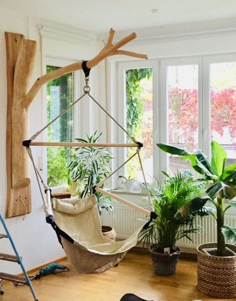 12 DIY Hammock Chair Stand Plans Hammock Chair Stand Diy, Hanging Chair Stand, Diy Hammock Chair, Diy Hanging Chair, Wooden Hammock, Hanging Chair Indoor, Indoor Hammock Chair, 1000 Lifehacks, Hanging Chair With Stand