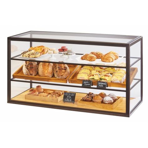 Cal-Mil Sierra 3 Container Food Storage Set | Wayfair Furniture Store Display, Countertop Display Case, Cafe Display, Bakery Display Case, Pastry Display, Copper House, Rose Coffee, Bakery Decor, Bakery Display