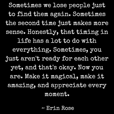 Another Chance Quotes, Getting Back Together Quotes, Back Together Quotes, Second Love Quotes, Second Chance Quotes, Erin Rose, Relationship Thoughts, Chance Quotes, Giving Quotes