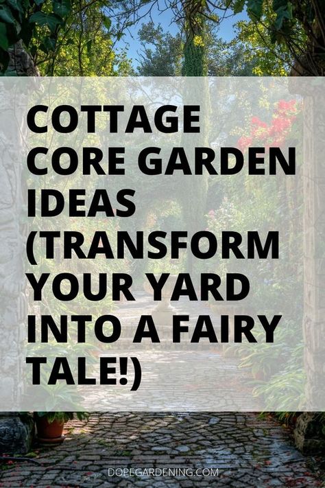 Discover charming and rustic cottage core garden ideas that bring a touch of nature to your outdoor space. Embrace a whimsical and cozy atmosphere with vintage-inspired elements, creating a pastoral oasis right in your backyard. Explore handmade touches and natural materials to cultivate a romantic floral ambiance. Click here for enchanting garden inspiration! Shabby Chic Garden Ideas Backyards, Cottage Core Vegetable Garden, Fairy Tale Garden Ideas, Cottage Core Landscape, Easy Trellis, Boarder Plants, Rustic Cottage Core, Enchanting Backyard, Cottage Core Garden