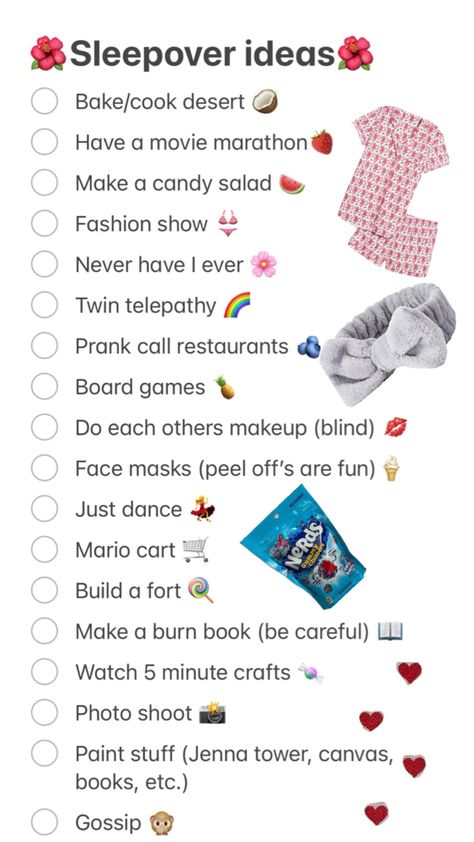 Sleepover Packing List, Fun Sleepover Activities, Teen Sleepover Ideas, Sleepover Essentials, Fun Sleepover Games, Sleepover Party Games, Birthday Sleepover Ideas, Sleepover Tips, Teen Sleepover