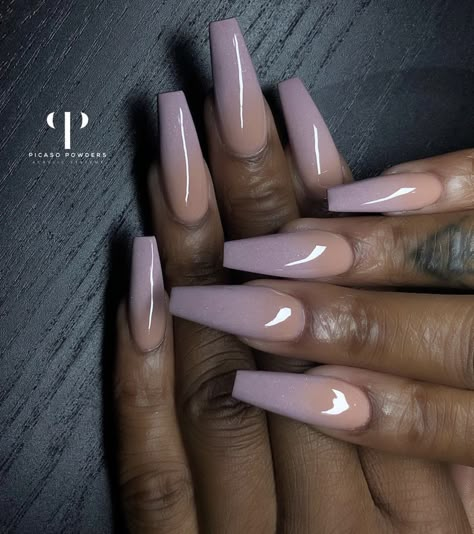 Manicure Photo, Melanin Nails, Nail Art Designs Fall, Feed Nails, Purple Ombre Nails, Natural Nails Manicure, Beautiful Nail Art Designs, Solar Nails, Chevron Nails