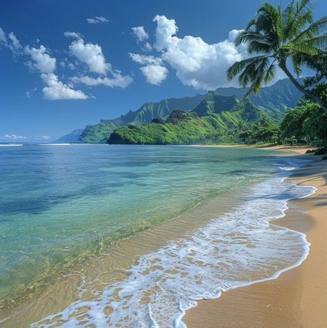 Jamaica Beach Pictures, Hawaii Landscape Photography, Hawaiian Landscape, Relaxing Photos, Hawaii Landscape, Beautiful Beach Pictures, Tropical Beaches, Beautiful Locations Nature, Beaches In The World