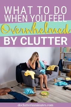 Create Habits, Cluttered Bedroom, Messy People, Tidy Bedroom, Decluttering Hacks, How To Be More Organized, An Organized Home, Remove Clutter, Clutter Solutions