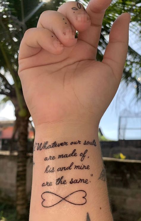 Movie Quote Tattoos, Small White Tattoos, Always Tattoo, Movie Tattoo, Knot Tattoo, Movie Tattoos, Anna Todd, After Series, Tattoo Design Book