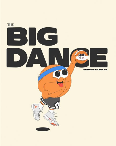 FINAL FOUR WEEKEND🤩 who do you have winning the big dance?🏀 I made this poster and typography using Adobe illustrator 🤝 more fun illos coming soon 🖤 #marchmadness #collegebasketball #art #illustrator #procreate #adobe #typography #graphicdesign #cuteart #artist #digitalillustration #toronto Dancing Typography, Adobe Typography, Gym Illustration, Icon Animation, Animation Styles, Beach Events, Illustration Typography, Typography Illustration, Final Four