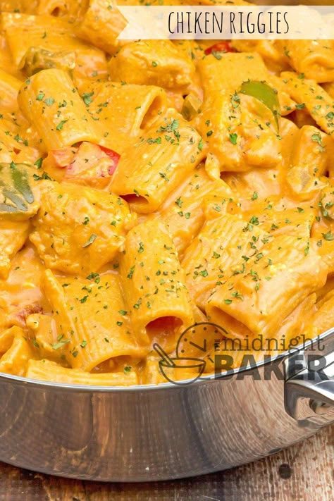 Chicken Riggies Recipe Easy, Riggies Recipe, Chicken Riggies Utica, Chicken Riggies Recipe, Utica Greens, Chicken Riggies, Week Meals, Pasta Meals, Best Pasta Recipes