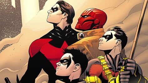 . Batman & Robin, The Bat Family, Robin Dc, Grant Morrison, Univers Dc, Kid Flash, Im Batman, Red Robin, Batman And Robin