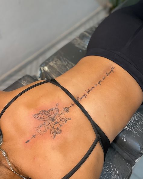 Always believe in your own strength 🦋 Always Believe In Your Own Strength, Always Believe, Back Tattoo, Believe In You, Tatting, Body Art, Tattoo Ideas, Tattoos, On Instagram