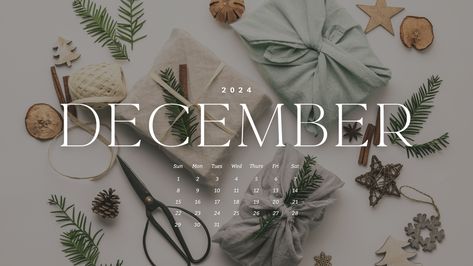 Free Desktop Backgrounds December 2024 - A Dash of Kam December 2024 Desktop Wallpaper, Green Calendar, Desktop Wallpaper Quotes, Macbook Aesthetic, Ipad Widgets, December Wallpaper, Christmas Download, Christmas Aesthetic Wallpaper, Happy December