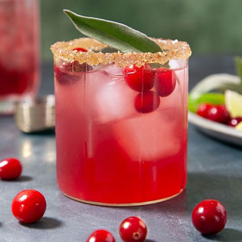 Cranberry Margarita Taste Of Home, Cranberry Champagne Margarita, Spiced Cranberry Margarita, Coconut Cranberry Margarita, Tequila Cranberry Cocktail, Mistletoe Margaritas Recipe, Christmas Cranberry Margarita, Cranberry Limeade, Cranberry Margarita Recipe