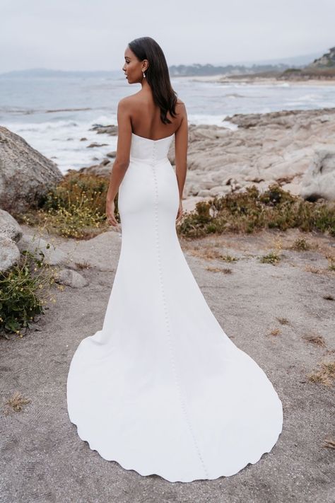 Style: 3504 | Allure Bridals Alt Wedding Dress, Allure Romance, Pineapple Wedding, Alt Wedding, Curvy Wedding, Weddings Dress, Strapless Wedding Dresses, Wedding August, Bridal Gallery