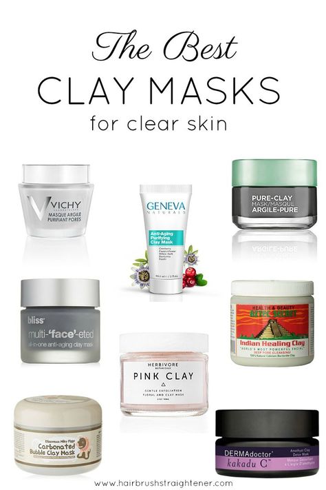 Clay masks draw out my skin impurities and give me clear skin super fast!  Check out which ones work best! Best Clay Mask, Clear Skin Products, Clear Skin Remedies, Clear Skin Detox, Womens Skin Care, Skin Tightening Face, Oily Skin Care Routine, Get Clear Skin, Clear Skin Face