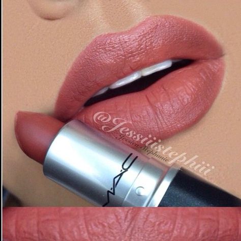 Mac Mocha Mac Retro Lipstick, Retro Lipstick, Mocha Lipstick, Makeup Looks Winter, Mac Makeup Eyeshadow, Crazy Lipstick, Mac Makeup Looks, Mac Makeup Products, Colorful Lips