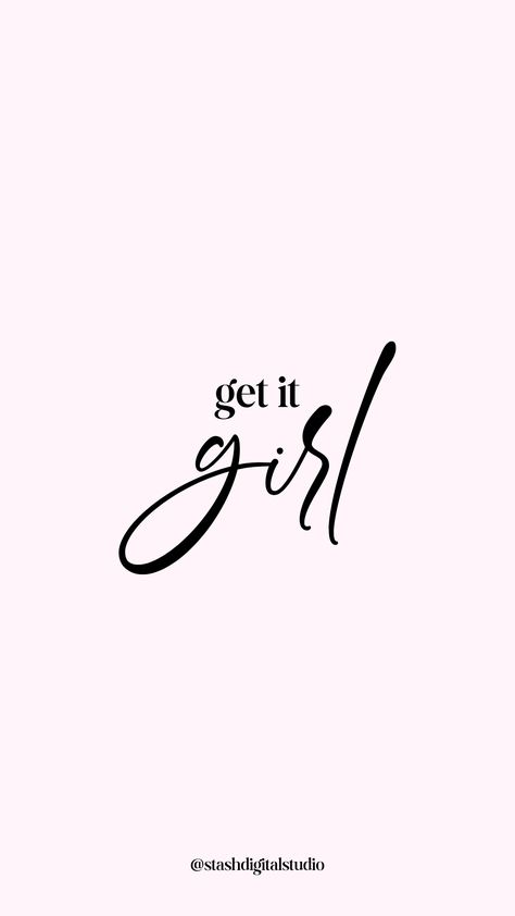 As she tackled each challenge with determination and skill, her friends couldn't help but cheer her on, shouting, "Get it, girl!" #getitgirl #postivequotes #motivationalquotes #bossbabe #girlboss #womenempowerment #wallpaper #iphonewallpaper #mobilewallpaper Wallpaper It Girl, Wallpaper Iphonewallpaper, Get It Girl, Manifestation Quotes, It Girl, Girl Wallpaper, Just Girl Things, Boss Babe, Mobile Wallpaper