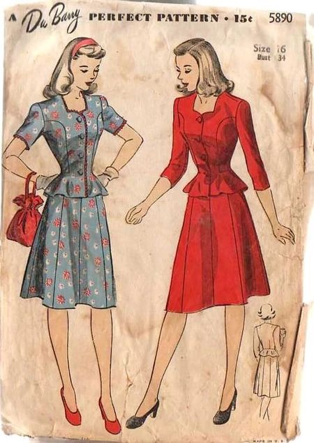 Vintage outfits 1940s