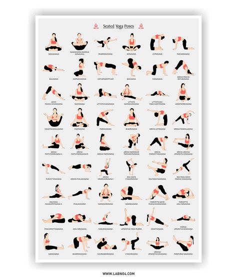 Step By Step Yoga Poses Poster ‪#‎Yoga‬ ‪#‎YogaPoster‬ ‪#‎Yog‬ ‪#‎Gym‬ ‪#‎Fitness‬ ‪#‎YogaMeditation‬ ‪#‎WorkOut‬ ‪#‎Excises‬ ‪#‎YogaExcises‬ ‪#‎YogaPoses‬ ‪#‎WeightLoss‬ #UK #Canada #London Sitting Yoga, Sitting Yoga Poses, Yoga Chart, Seated Yoga, Seated Yoga Poses, Yoga Poses Chart, Chair Pose Yoga, Yoga Poses Photography, Evening Yoga