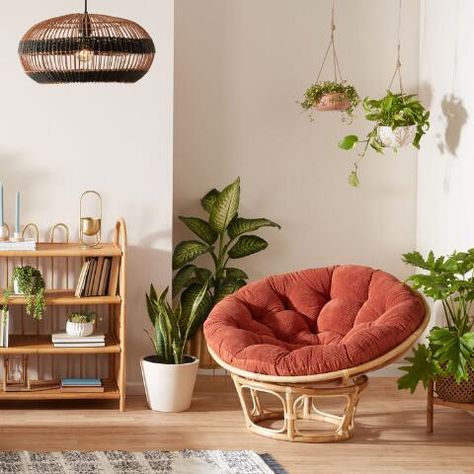 Papasan Chair Living Room, Papasan Chair Frame, World Market Chair, Papasan Chair Cushion, Papasan Cushion, Boho Chair, Papasan Chair, Chair Cushion, House Goals