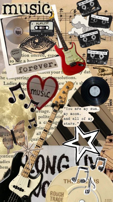 #music #musiclover #vintage #vintageaesthetic #collageart #collage Vintage Phone Wallpaper, Sketch Background, What's My Aesthetic, Music Collage, Wallpaper Collage, Collage Vintage, Collage Background, Vintage Scrapbook, Music Aesthetic