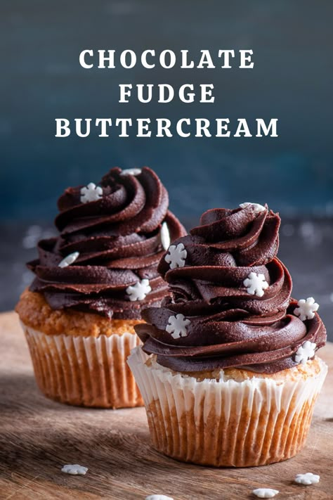 photography Chocolate Fudge Buttercream Frosting, Fudge Chocolate Frosting, Fudgy Chocolate Frosting, Fudge Buttercream Frosting, Cake Filling Ideas, Buttercream Flavors, Dark Chocolate Buttercream, Best Chocolate Buttercream Frosting, Best Frosting Recipe