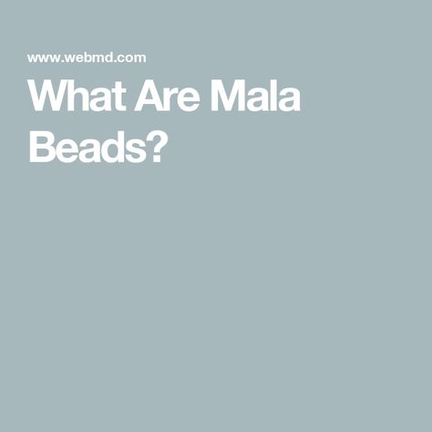 What Are Mala Beads? Meditation Beads Mala, Yoga Beads, Mindful Meditation, Mala Meditation, Meditation Beads, Beads Mala, Yoga Mindfulness, 108 Mala Beads, Spiritual Health